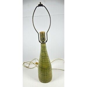 1950s Kåre Berven Fjeldsaa Studio Stoneware Lamp Base | KBF Norway MCM
